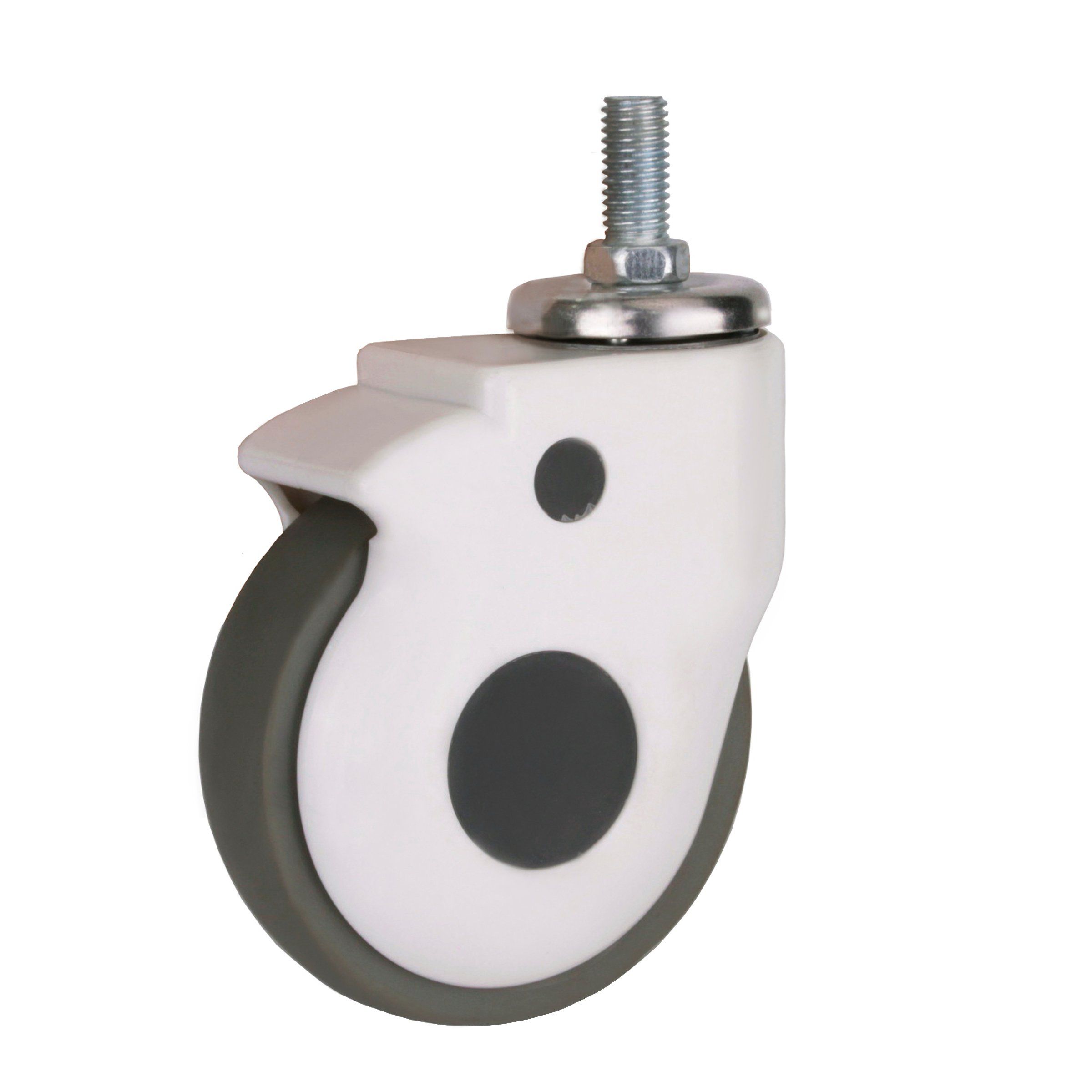 Mtg 55(12) - Аппаратное колесо из термопластичной резины 125 мм (болт М12)