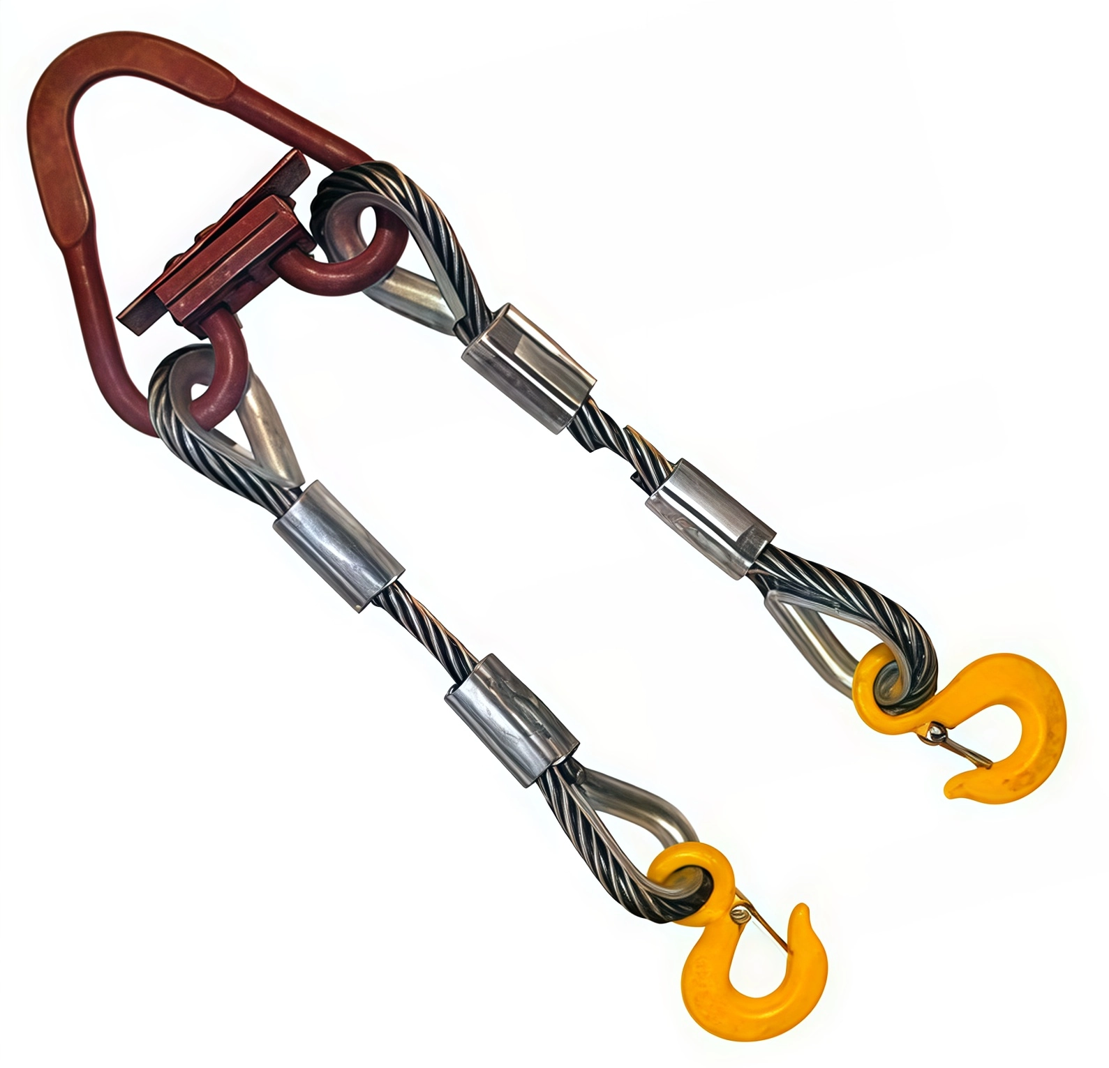 Строп канатный двухветвевой 2СК-0.63т 5.5м (опрессовка)