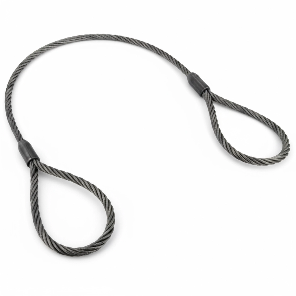 Строп канатный петлевой УСК1, СКП-1.25т 6м (опрессовка)