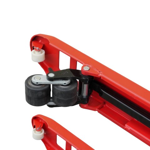 Тележка гидравлическая AC 30, г/п 3000 кг, вилы 1150x550 мм, резиновые колеса 180 мм